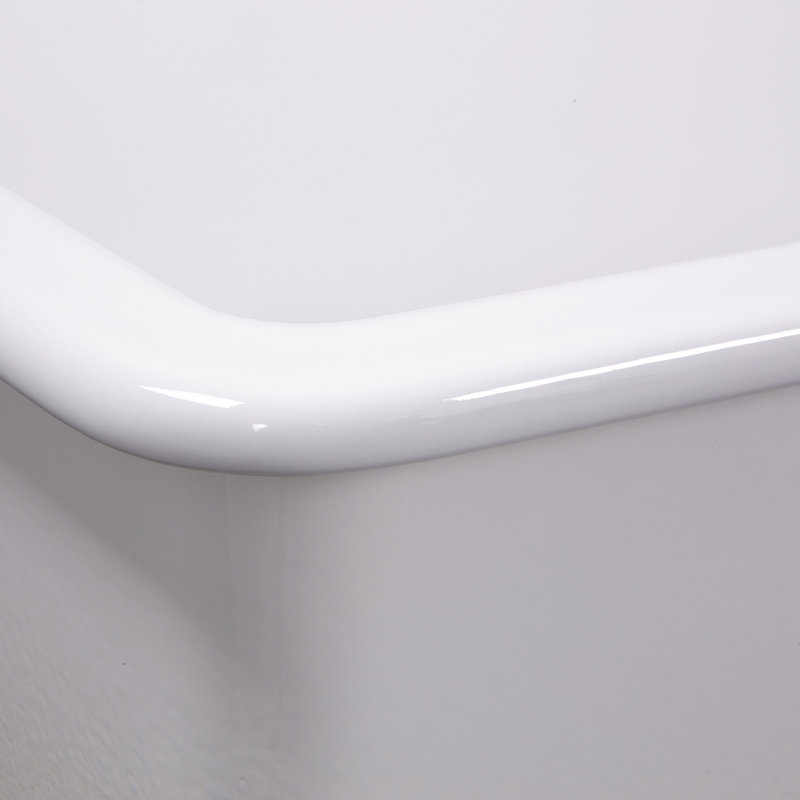 Pranav 32'' L Single Bowl Fireclay Kitchen Sink
