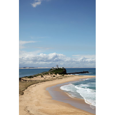 Nobbys Beach - Wrapped Canvas Print