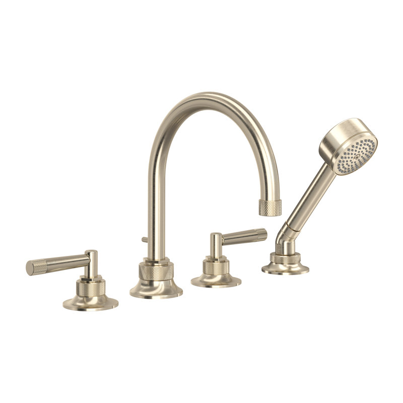 Graceline® Double Handle Roman Tub Faucet, Satin Nickel