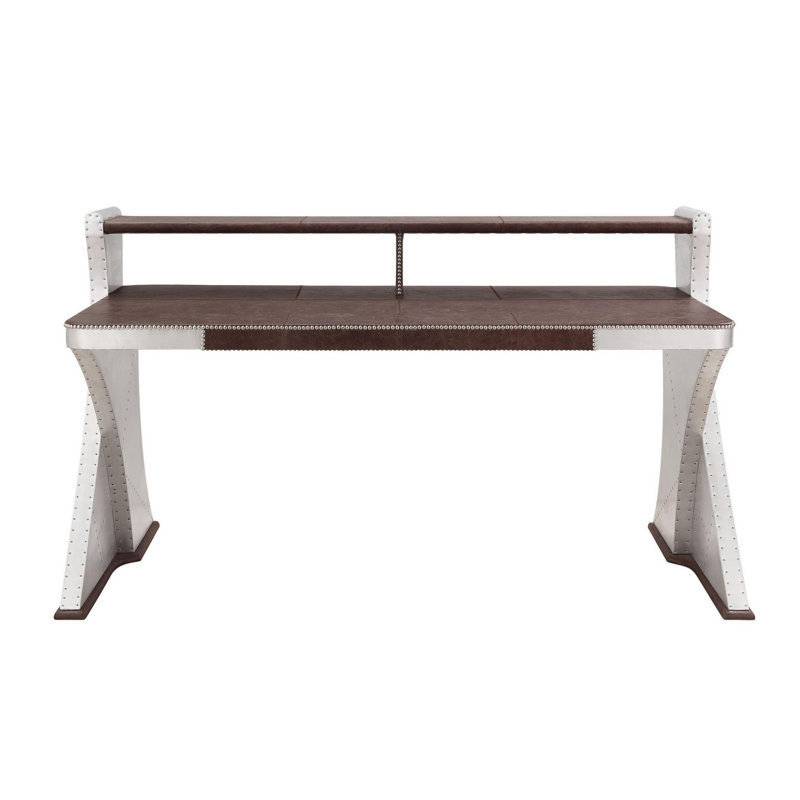 Wesley Adjustable Metal Base Writing Desk