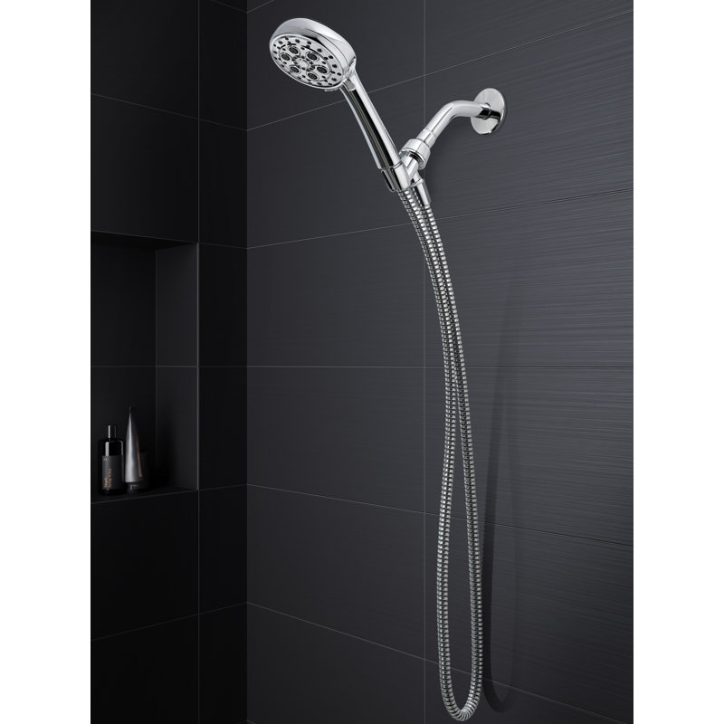 Vie Multi Function Handheld Shower Head, Polished Chrome