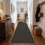 Tapis tissé antidérapant en jute