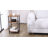 22.8" Tall End Table, Side Table, Wooden Nightstand for Living Room, Bedroom, Office, or Bathroom-718943408