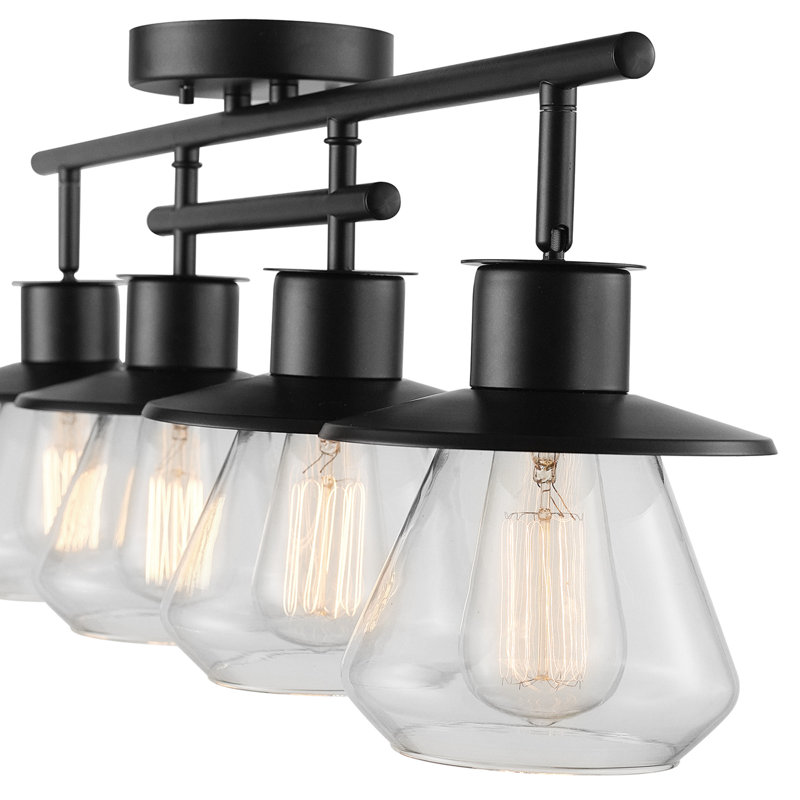 Raziya 29'' 4 -Light Fixed Track Track Kit with Dimmable and Adjustable Head