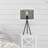 Nalston 18.5"H Black Tripod Table Lamp