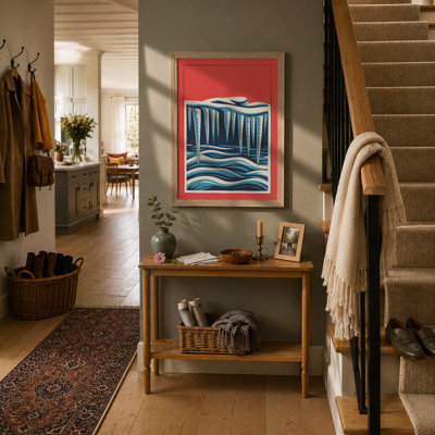 Stories Flow Modern - Framed Print