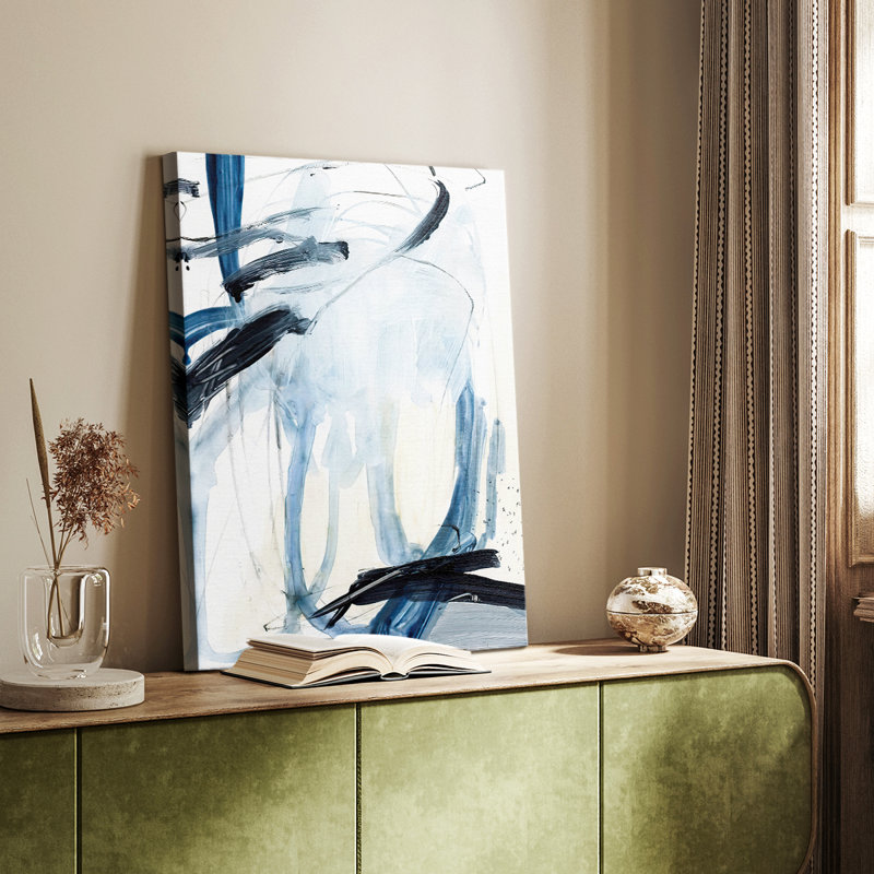 Indigo Swash II - galerie sur mesure Cavas, H 36 po x l 24 po