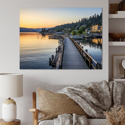 «Heart D'Alene In Idaho I», reproduction sur toile