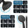 Wall Mounted,slide Bar Combo Rain Showerhead,dual Shower Head,rough-in Valve Included