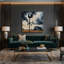 «Farm Weather Vane», art mural sur toile noire-467319106