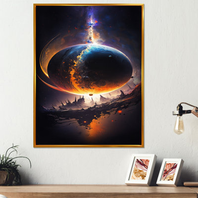 «Lionel Deep Planet Eclipse III», reproduction sur toile