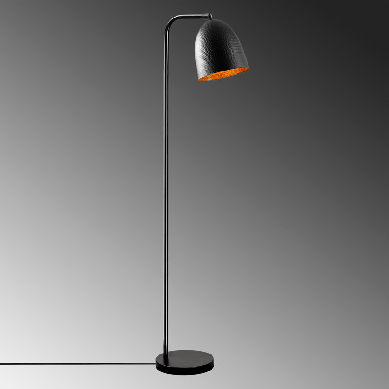 Lampe de lecture sur pied 47 po Esquina, Noir