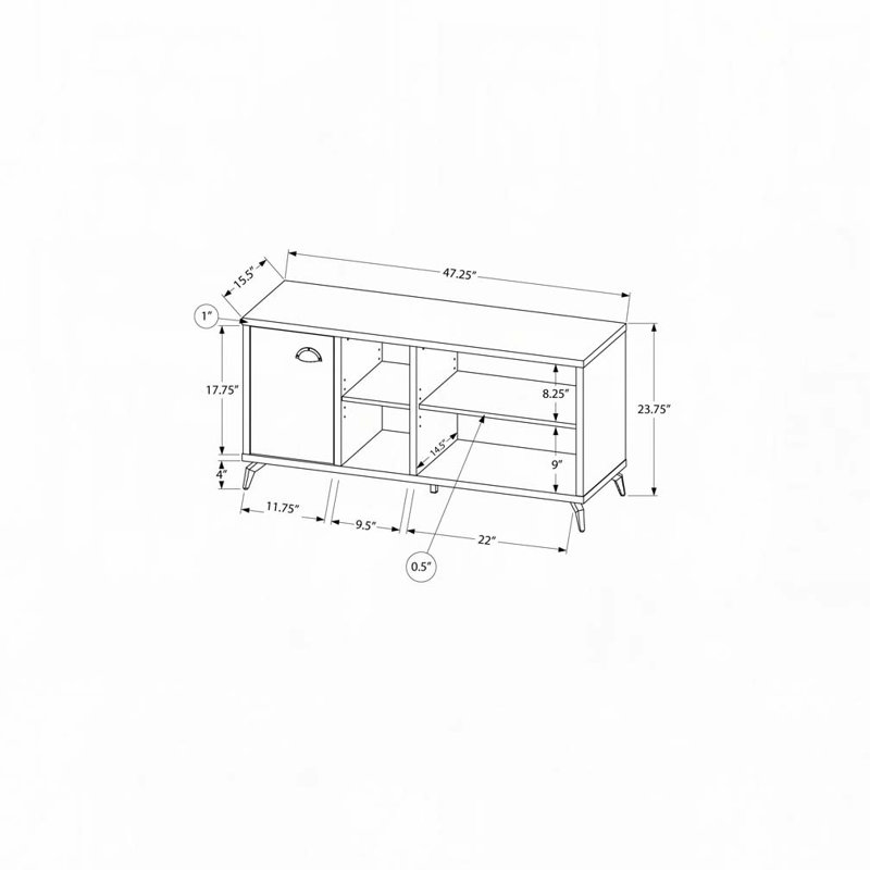 Meuble multimédia, meuble de rangement