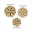 Ensemble de décoration murale en bois 3 pièces