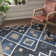 Nona Power Loom Hand Tufted Indigo Rug