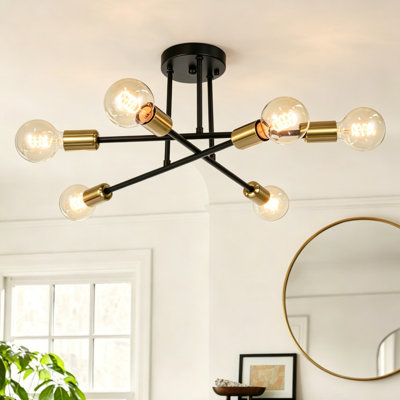 Jacobson Semi Flush Mount