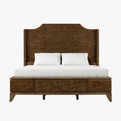 Structure de lit plateforme Oak Burl