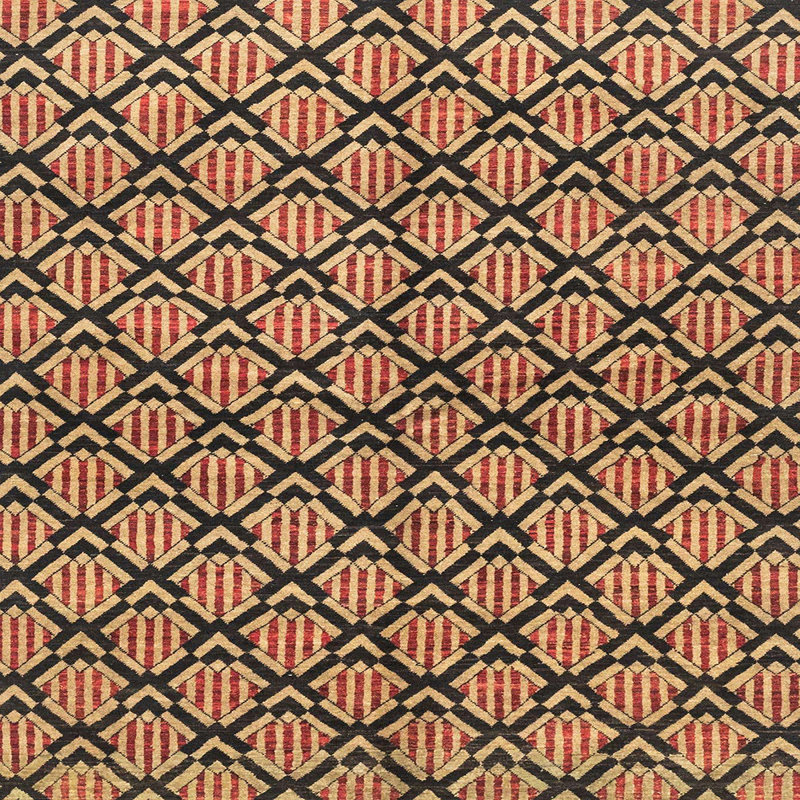 Abstract Indoor Rug, Square 6'