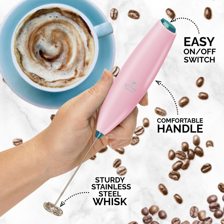 Zulay Kitchen Ultra High Speed Milk Frother for Coffee With New