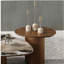 Table d'appoint en bois noyer