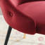 Chaise parsons capitonnée en velours-148914984