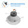 High-Output LED 6" Decorative Recessed Trim