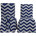 Bleu royal / blanc