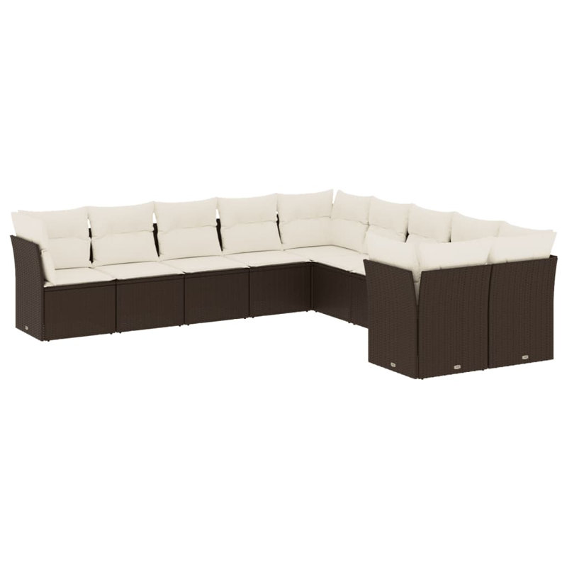 Ensemble de canapé de jardin Vidaxl