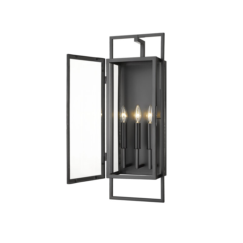 Dametrious Steel Wall Light