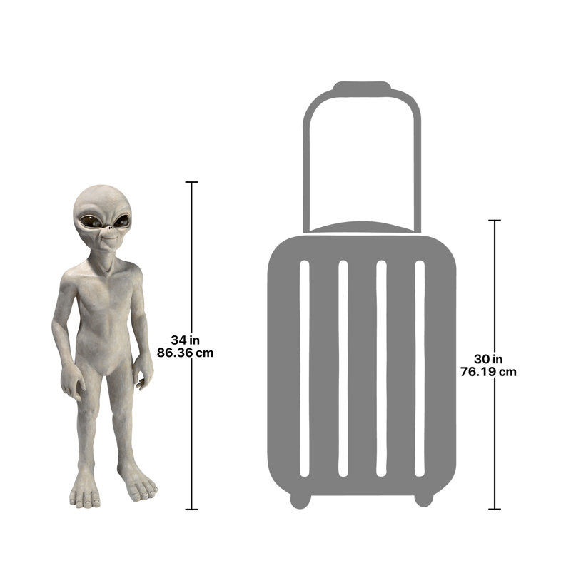 Grande statue extraterrestre extra-terrestre Out-of-this-World