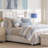Striped Cotton Blend Throw Pillow-85716041