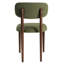 Ensemble de 2 chaises de salle à manger rembourrées en bois massif Rhoda-349926400-349926403
