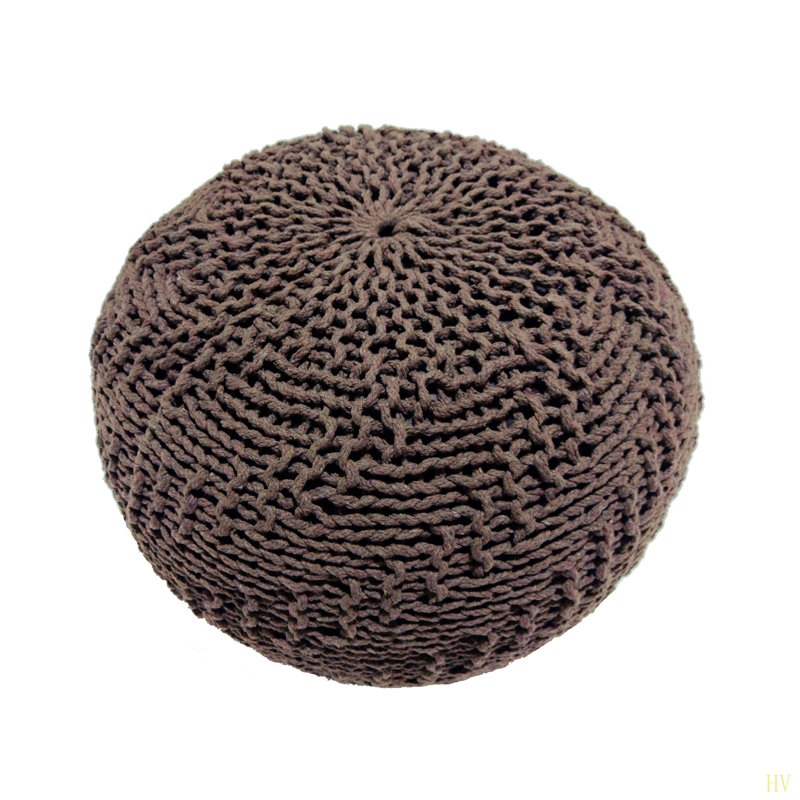 HAZEL POUF, Brown