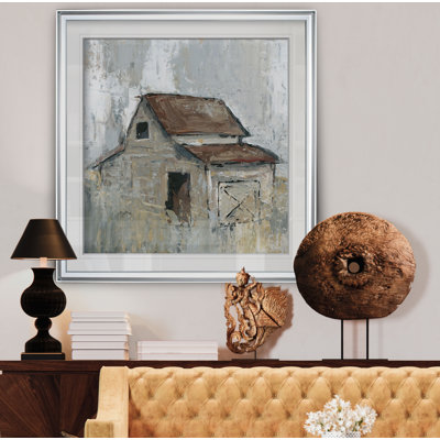 « grange à midi », peinture