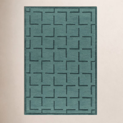 Loretto Hand-Loomed Geometric Rug
