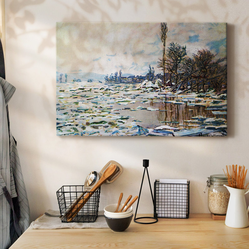 Toile tendue Break Up of Ice par Monet-Gallery, H 24 po x l 36 po