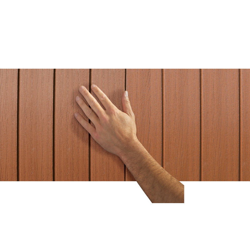 6' x 8' Brown Resin Outdoor Storage Shed with Windows