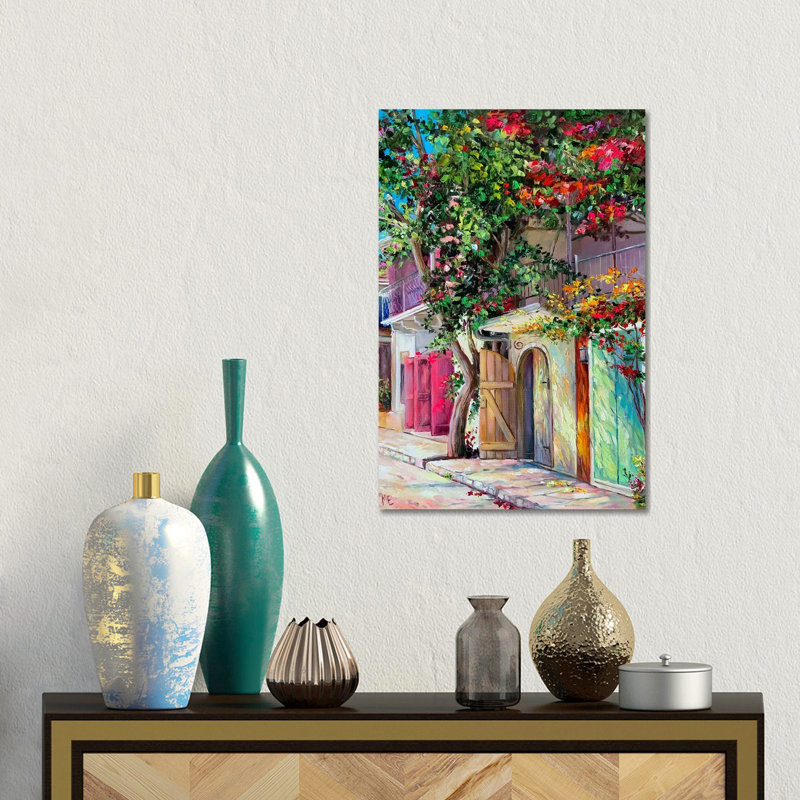 Sunny Morning 2023 by Olena Hontar - Gallery-Wrapped Canvas Giclée on Canvas, 30.48 cm H x 45.72 cm W, Wrapped Canvas