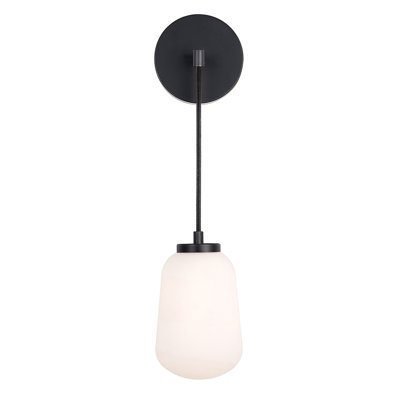 Domalapalli 14'' LED Sconce - Black