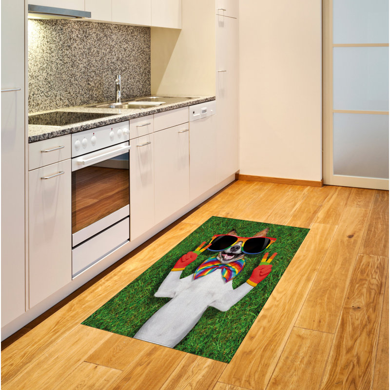 Tapis décoratif Pride Dog High Density, Rectangle 2 pi 7 po x 5 pi