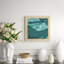 Reflections Series 6' Framed Photographic Print on Glass