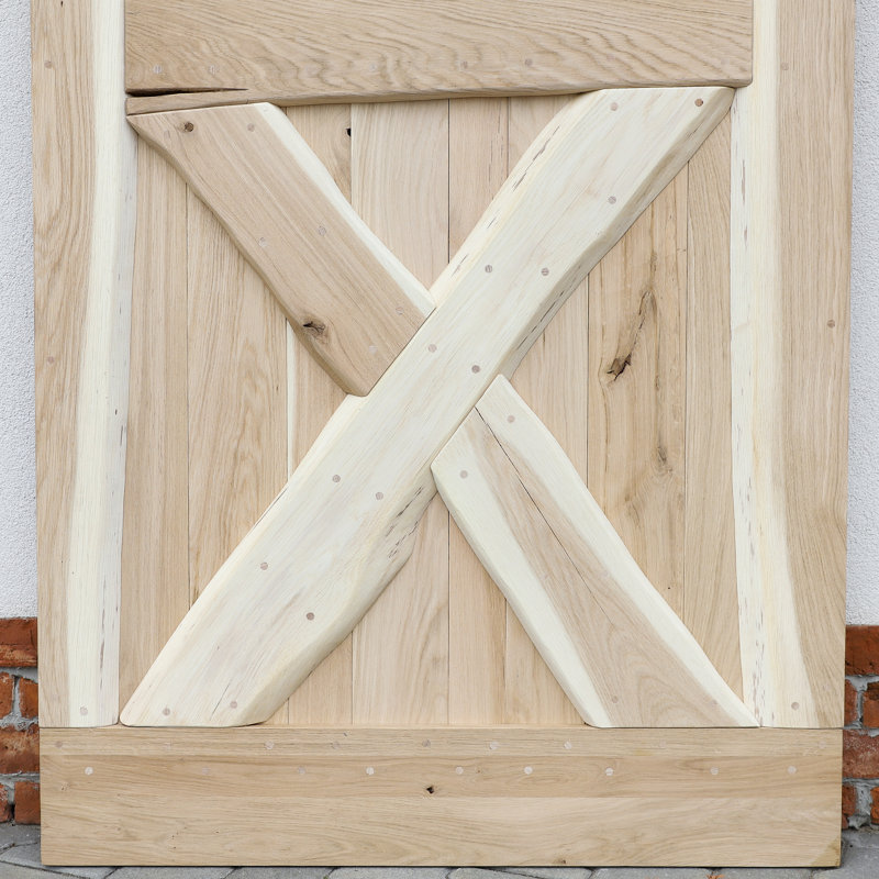 Makena Barn Door, Unfinished, 210cm H x 100cm W x 4cm D