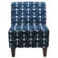 Fauteuil de chambre en polyester Cayden
