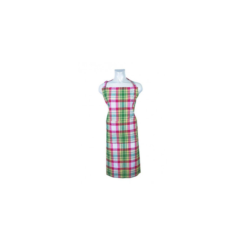 Manns Plaid Bib Apron