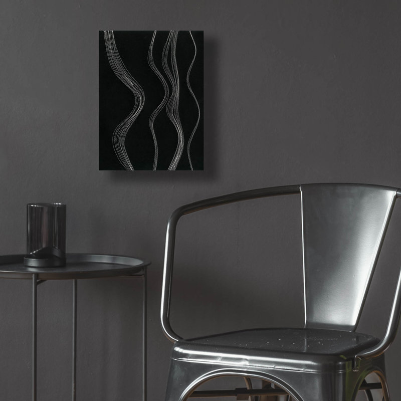 «Rippling Stitches II» par Regina Moore, H 16 po x l 12 po x P 0,13 po