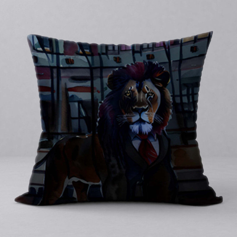 Reversible Throw Pillow