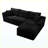 Modern Modular Sectional Sofa Red-2081014594