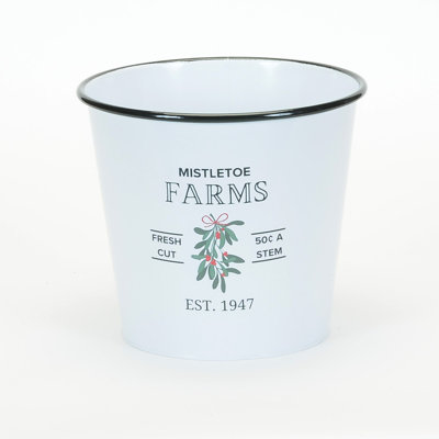 Boîte à fleurs en métal Pranali