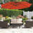 Beeram 120'' Round Cantilever Umbrella with Weighted Base-1987321752