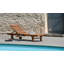 Zada 205cm Long Reclining Teak Single Chaise-27844911